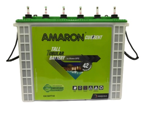 Amaron Current Tall Tubular Battery 165Ah CR-AR650TT54 inverter chennai